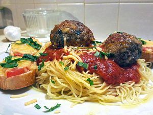 Spaghetti & Meatballs Texas Butter Recipe