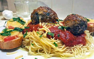 Spaghetti & Fancy Pants Meatballs