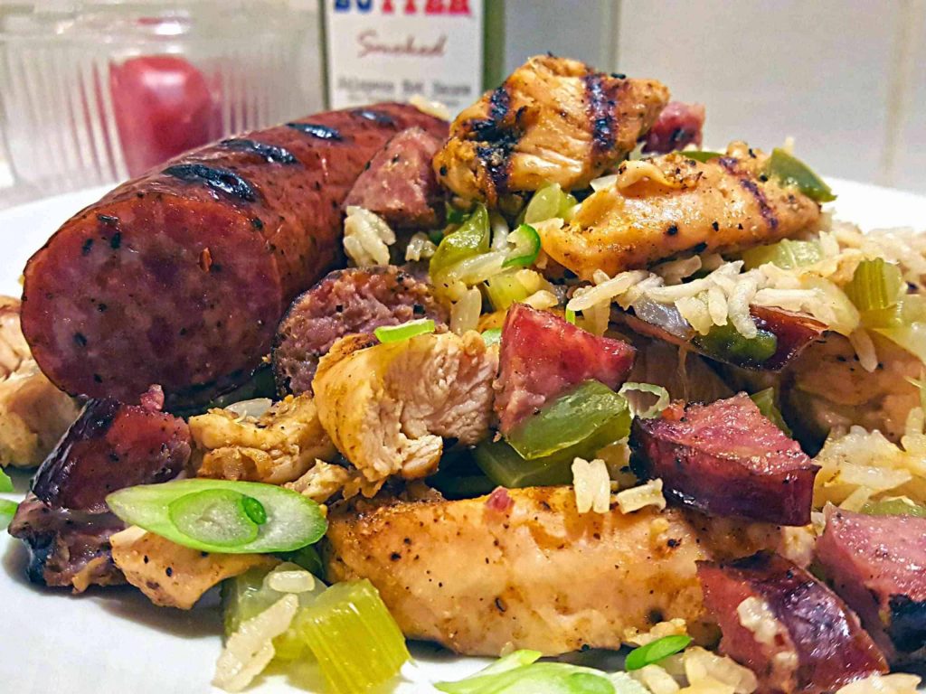 Grilled Chicken Sausage Jambalaya Texas Butter Recipe