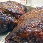 Finished Smoked Pork Shoulder Texas Butter Recipe