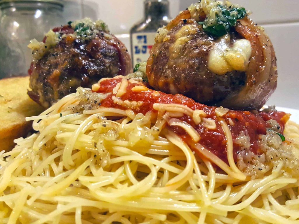 Texas Butter recipe spaghetti and meatballs