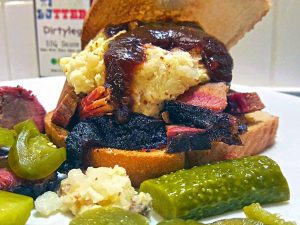 Texas Butter smoked brisket