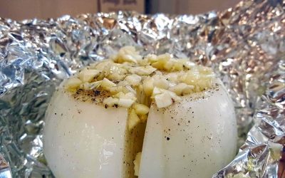 Garlic Baked Onion